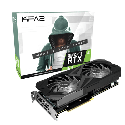 Видеокарта KFA2 GeForce RTX 3070 8gb GDDR6 (37NSL6MD2V7K) б/у